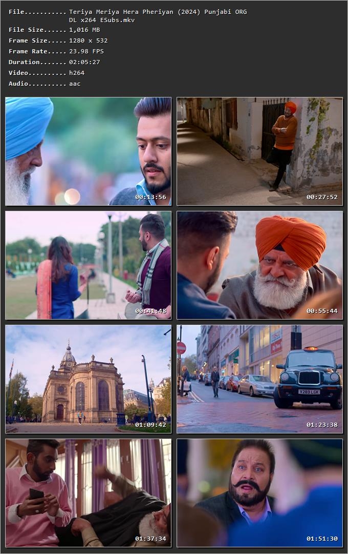 Teriya Meriya Hera Pheriyan 2024 Punjabi HDRip 720p – 480p – 1080p Screenshot