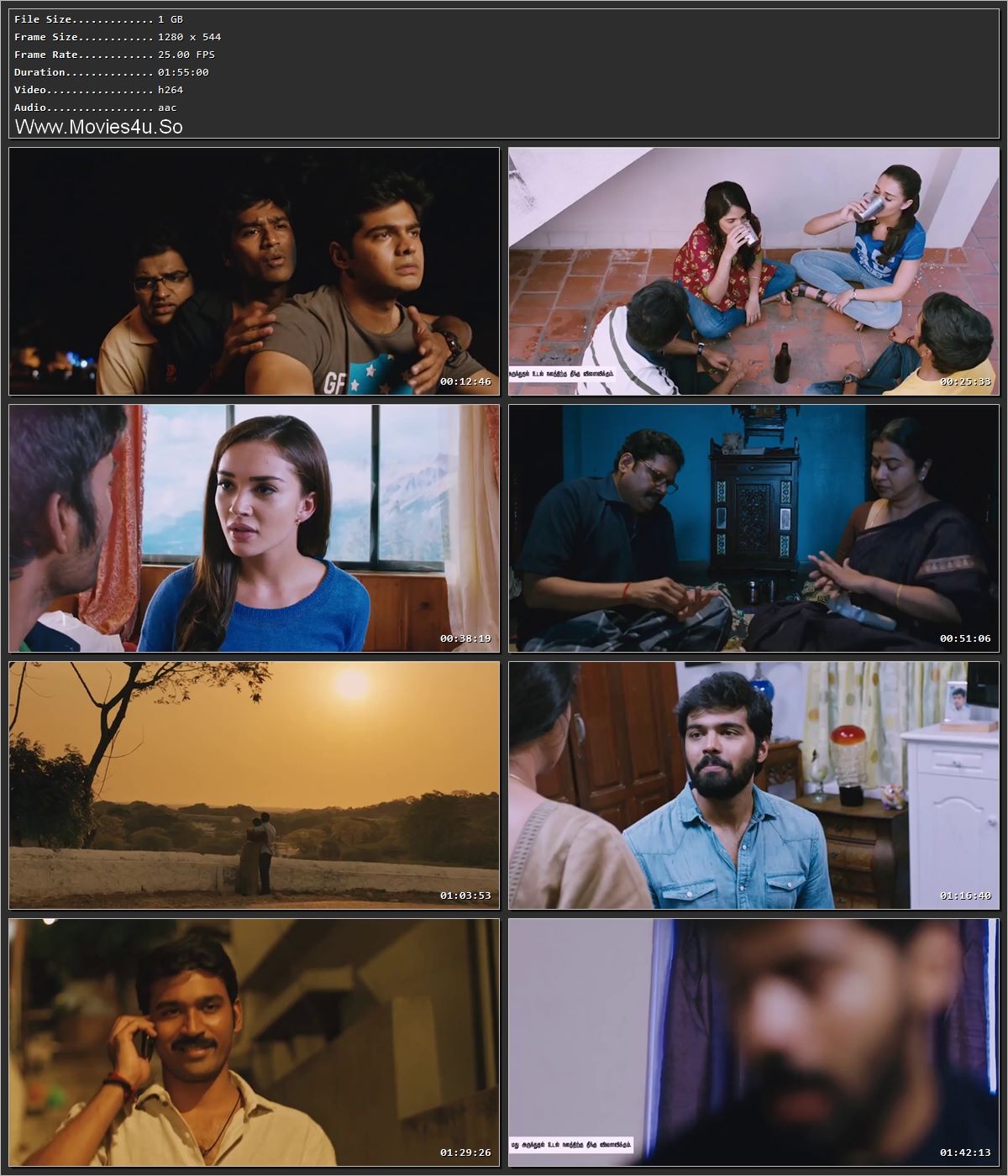 Thanga Magan (2015) Hindi Dual Audio HDRip 720p – 480p Screenshot