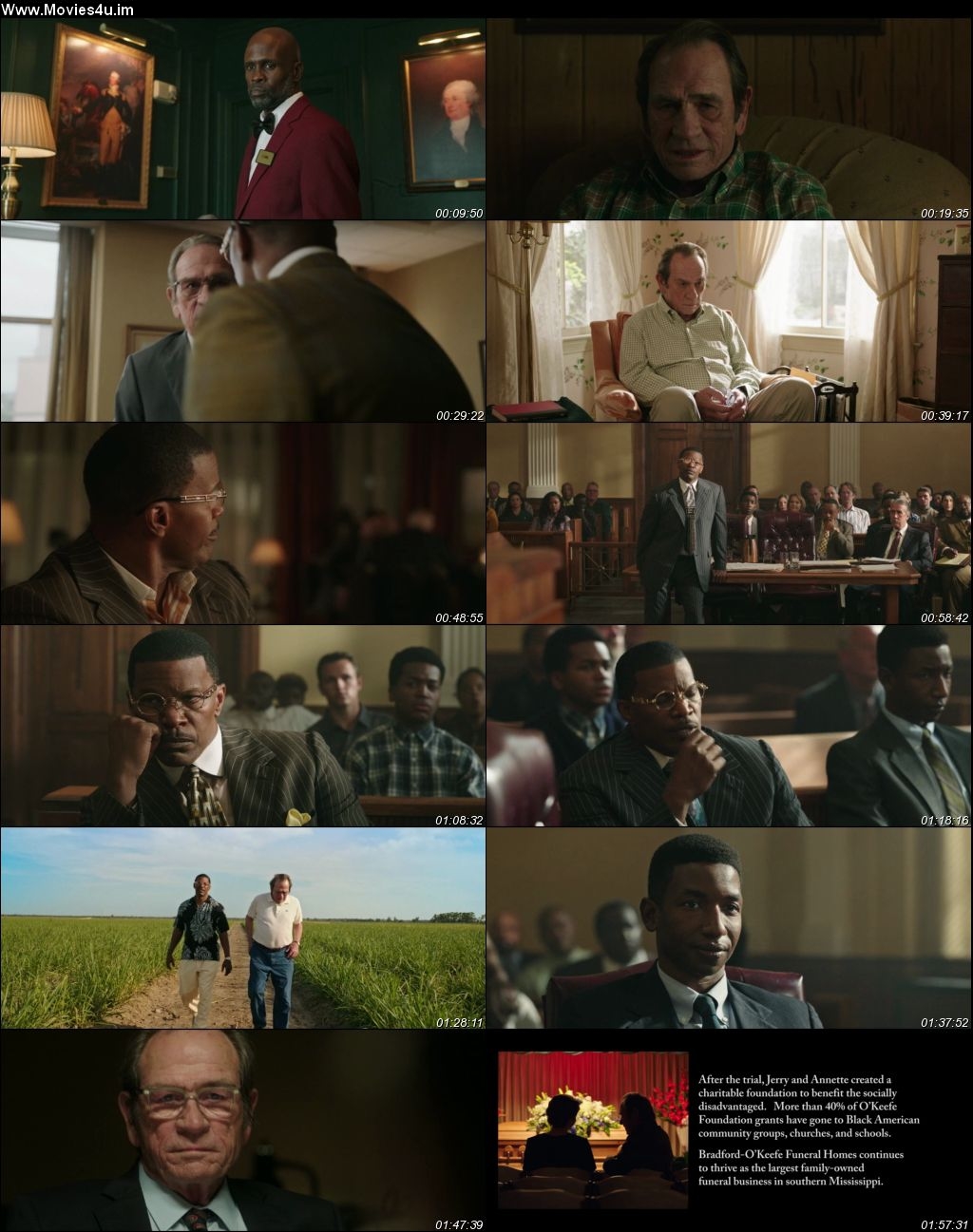 The Burial (2023) Hindi Dual Audio HDRip 720p – 480p Screenshot