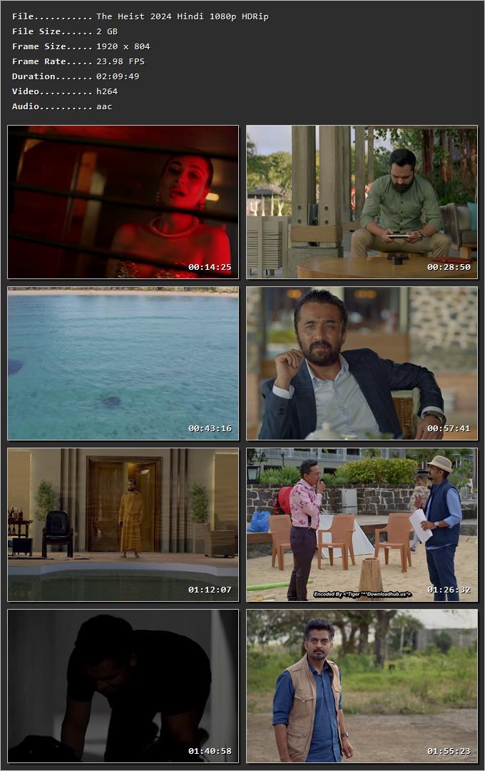The Heist 2024 Hindi HDRip 720p – 480p – 1080p Screenshot