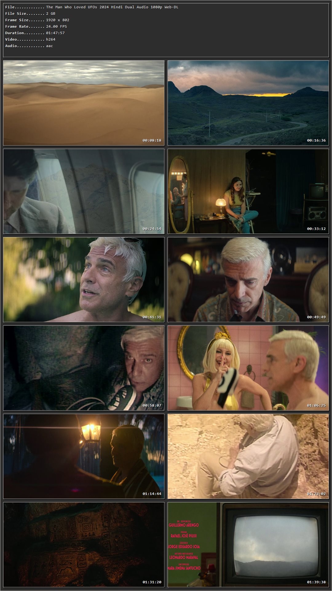The Man Who Loved UFOs 2024 Hindi Dual Audio HDRip 1080p – 720p – 480p Screenshot