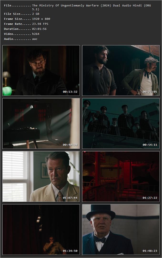 The Ministry of Ungentlemanly Warfare 2024 Hindi Dual Audio HDRip 1080p – 720p – 480p Screenshot