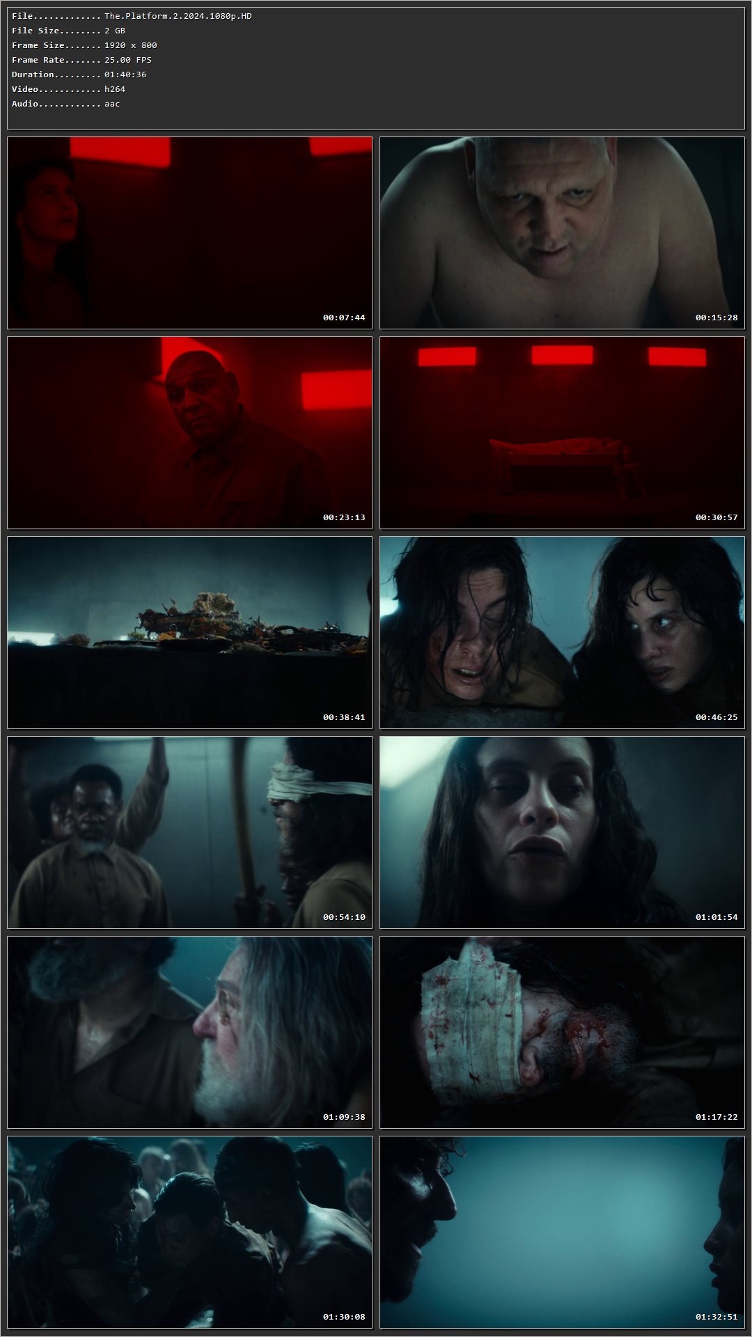 The Platform 2 (2024) Hindi Dual Audio HDRip 1080p - 720p - 480p Screenshot
