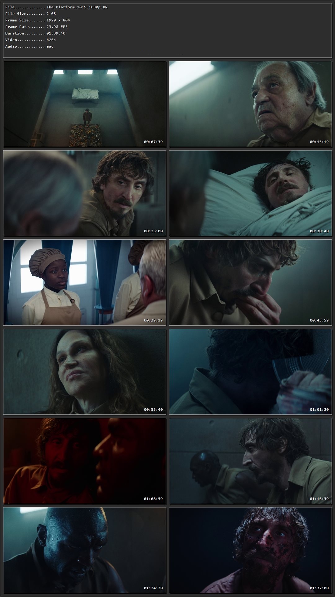 The Platform (2019) Hindi Dual Audio HDRip 1080p - 720p - 480p Screenshot