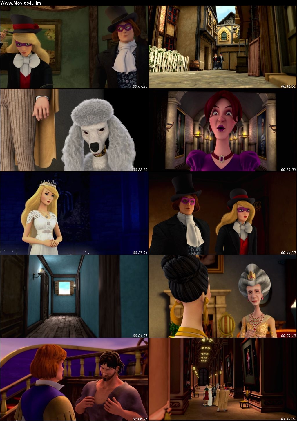 The Swan Princess: A Fairytale Is Born 2023 Hindi Dual Audio HDRip 720p – 480p Screenshot