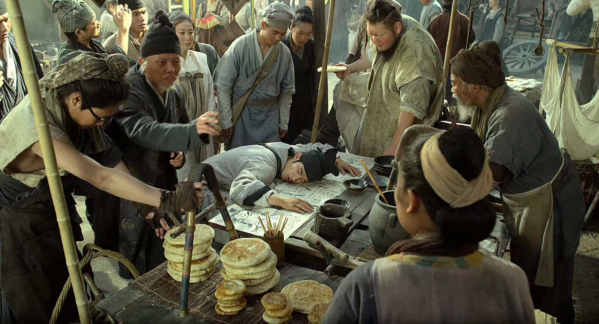 The Thousand Faces of Dunjia 2020 Hindi Dual Audio HDRip 720p – 480p Screenshot