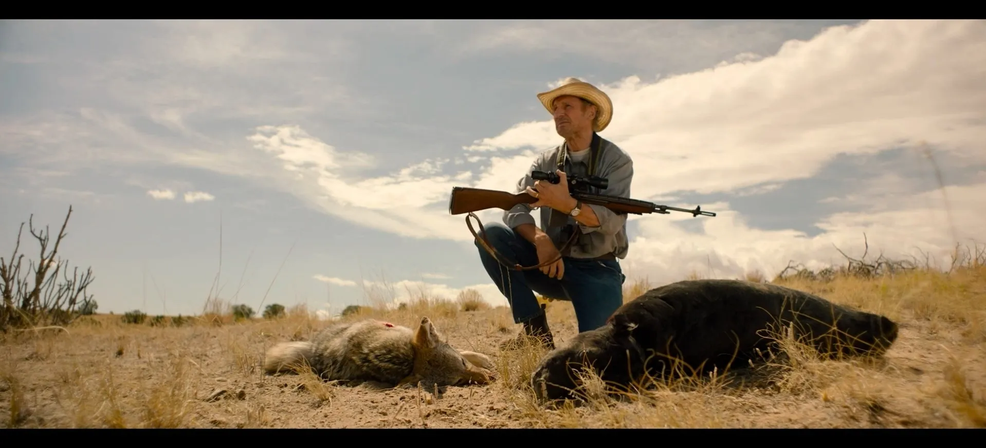 The Marksman (2021) Hindi Dual Audio 480p HDCam 300MB Screenshot