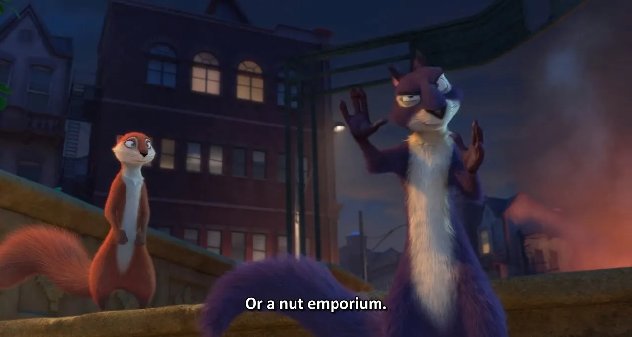 The Nut Job 2: Nutty by Nature (2017) Hindi Dual Audio 480p BluRay 280MB Screenshot