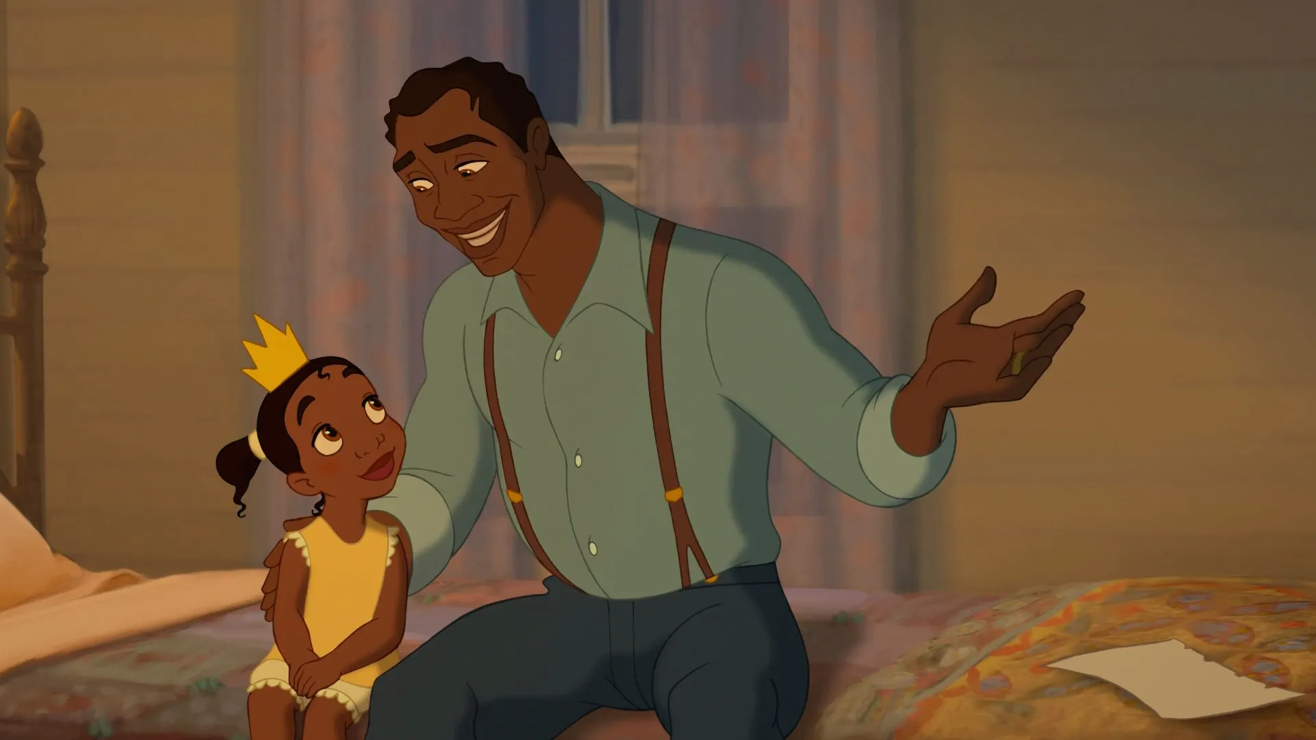 The Princess And The Frog (2009) 100mb Hindi Dual Audio movie Hevc BRRip Download Screenshot