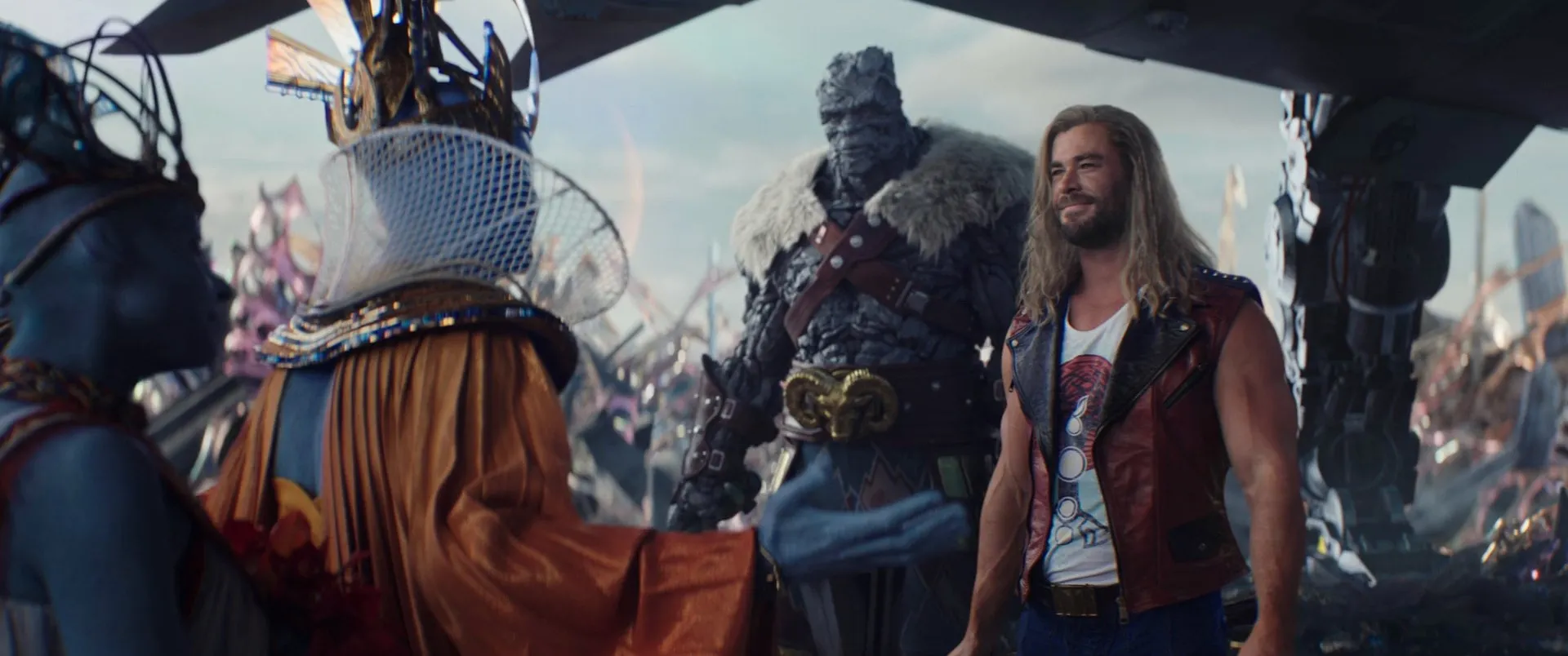 Thor Love and Thunder (2022) Hindi (ORG) Dual Audio HDRip 720p – 480p Screenshot