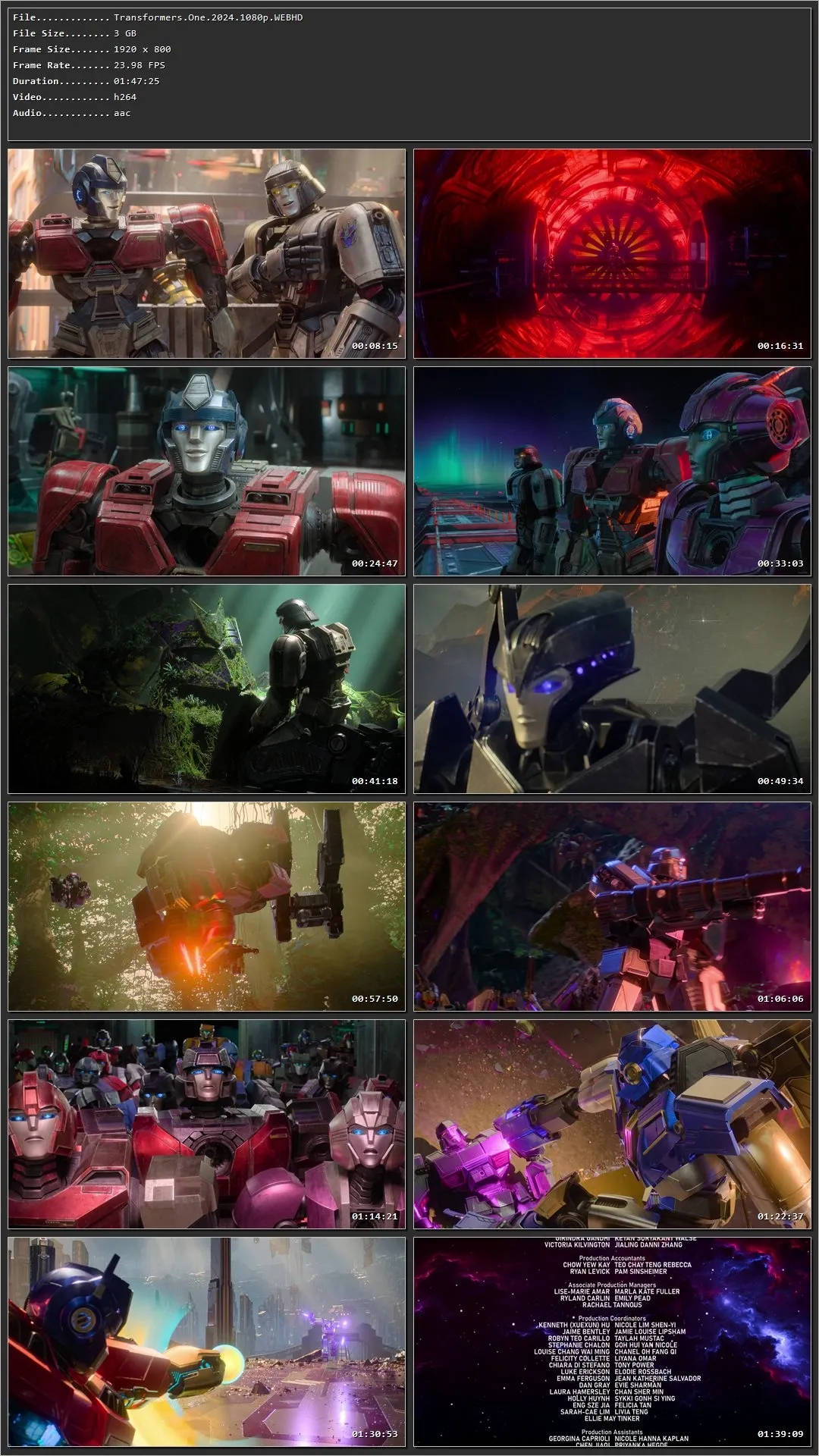 Transformers One 2024 Hindi (Org) HDRip 720p – 480p – 1080p Screenshot