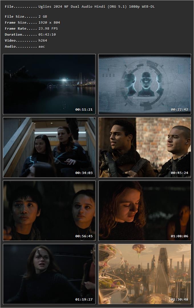 Uglies 2024 Hindi Dual Audio HDRip 1080p – 720p – 480p Screenshot