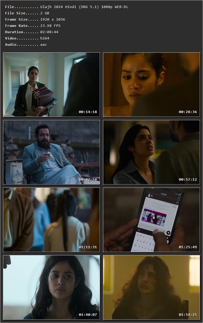 Ulajh 2024 Hindi (Org) Web-DL 720p – 480p – 1080p Screenshot