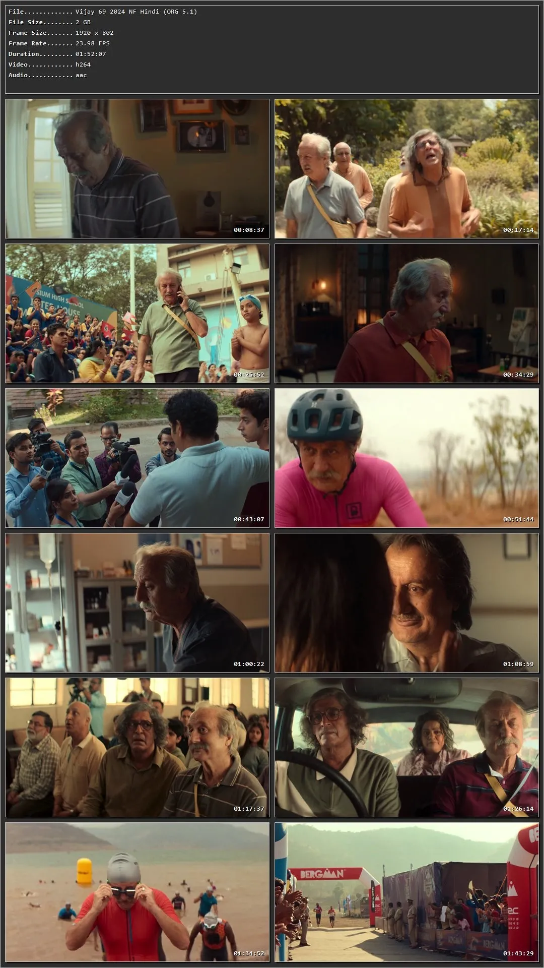 Vijay 69 2024 Hindi HDRip 720p – 480p – 1080p Screenshot