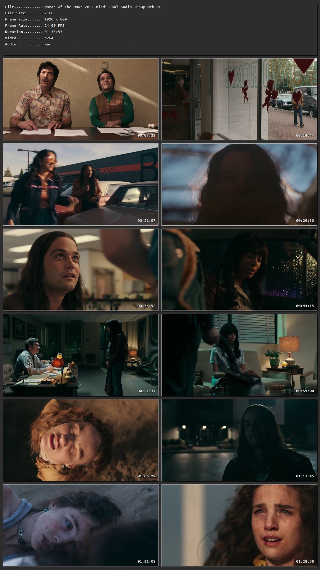 Woman Of The Hour 2024 Hindi Dual Audio HDRip 1080p – 720p – 480p Screenshot
